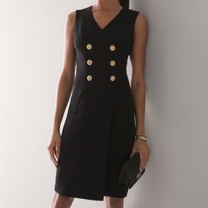 WHBM Sleeveless Blazer Dress
